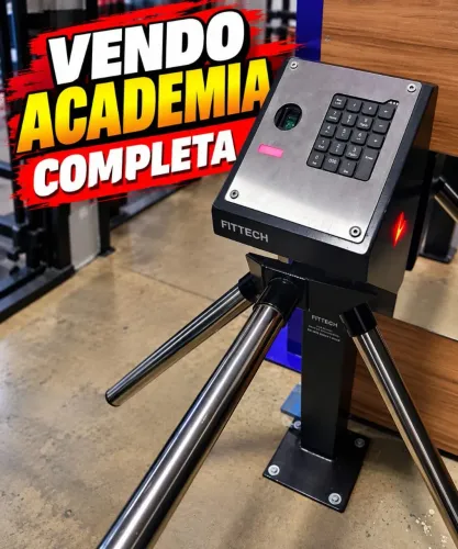 ACADEMIA COMPLETA VENDO OU TROCO!