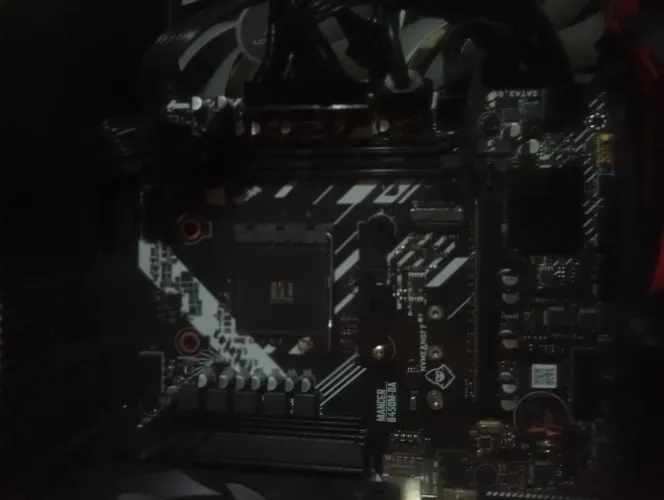 Placa mãe B450m Mancer (NOVA)