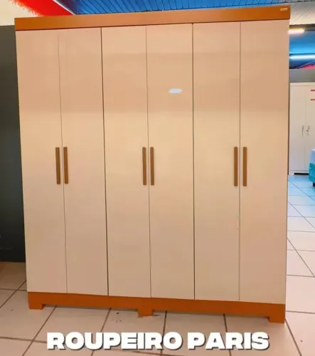 GUARDA ROUPA HOLANDA 6 PORTAS 