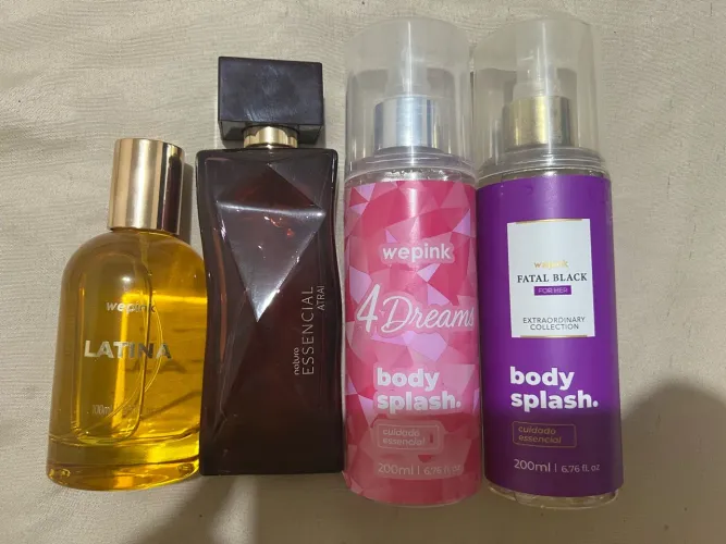 Desapego perfumes vidro cheio.
