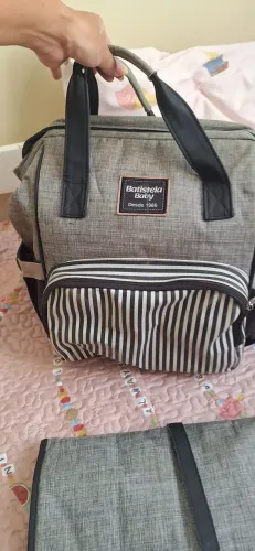 Bolsa Mochila Maternidade Bebê Batistela 
