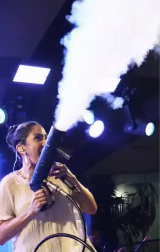 Aluguel Bazuca de Fumaça Co2