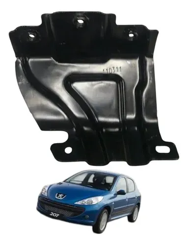 Suporte Fechadura Capo Peugeot 207 1.4 8v 2011 2012 Manual