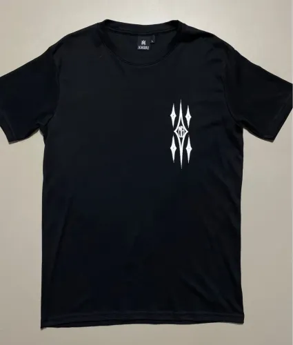 Camiseta Amiri Preto Limitado