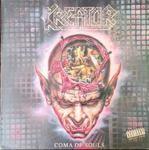 Disco de vinil "Kreator - Coma of Souls" (original dos anos 1990)