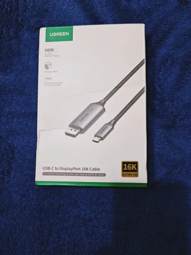 Cabo DisplayPort Ugreen 16K - 1 metro