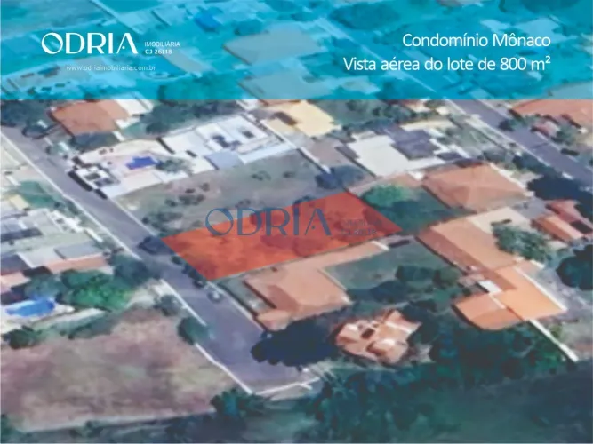 Lote no Condomínio Residencial Mônaco - Jardim Botânico - DF - 800 m²