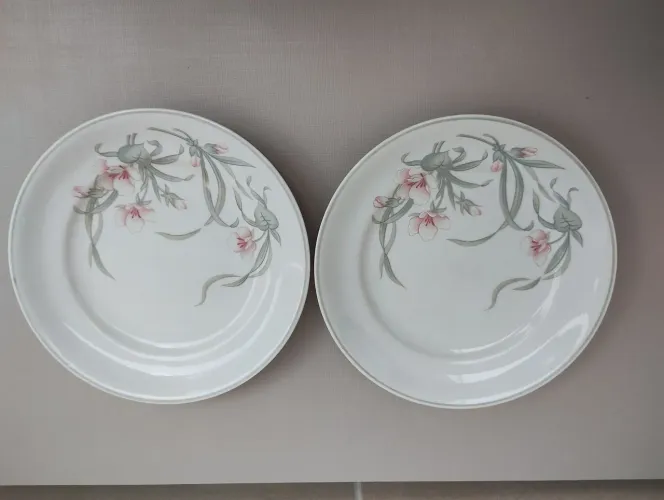 Pratos para sobremesa porcelana Schmidt 