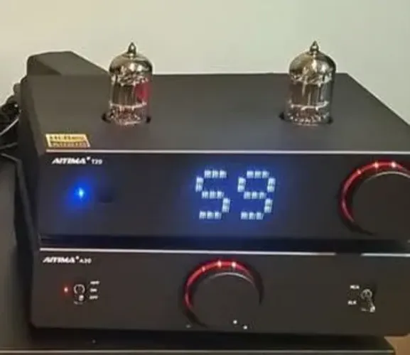 Amplificador e Pre amplificador Aiyima