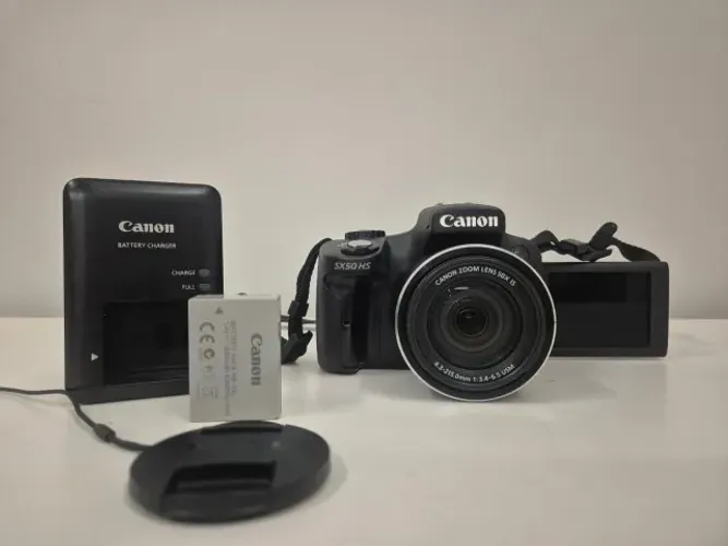 Câmera fotográfica Canon powershot SX50 HS FullHD - produto usado