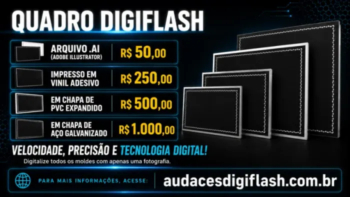 Audaces - Quadro Digiflash