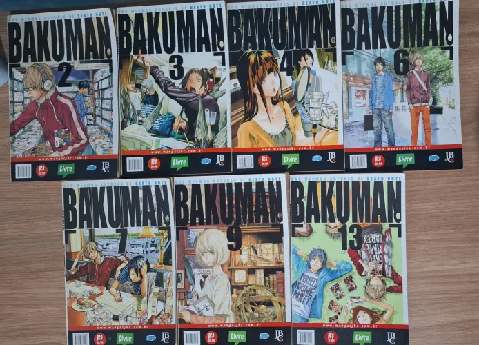 Mangá Bakuman volumes diversos