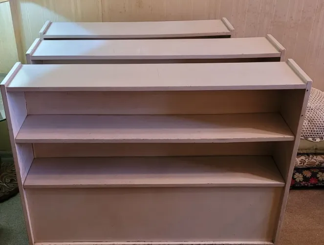 Estantes de Cama Solteiro para quarto-03 peças