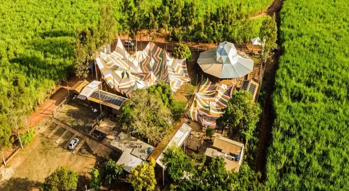 Chácara com usina de energia