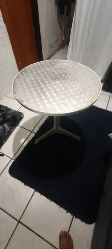 Mesa redonda de alumínio , para vender rápido
