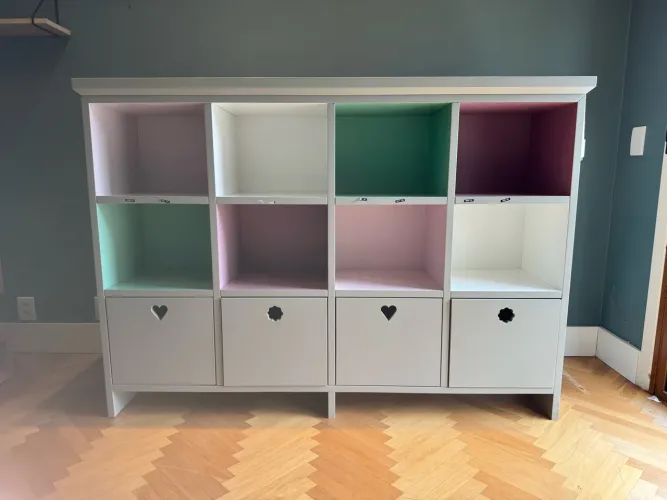 Cômoda estante infantil
