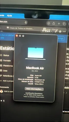 MACBOOK AIR M2 8GB/512 Midnight