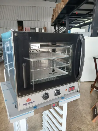 Forno Turbo Elétrico Progás PRP-004 G2 39L Preto