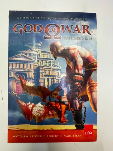 BOX 2 LIVROS GOD OF WAR VOL.1 e 2 - a história oficial que deu origem ao jogo