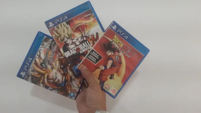 JOGOS PS4 TRILOGIA DRAGON BALL Z