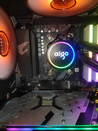 B550 Aorus + RX5700XT + SSD Nvme + Ryzen 5500 + 8GB Ram