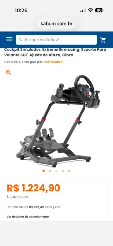 Volante G923 para PS5