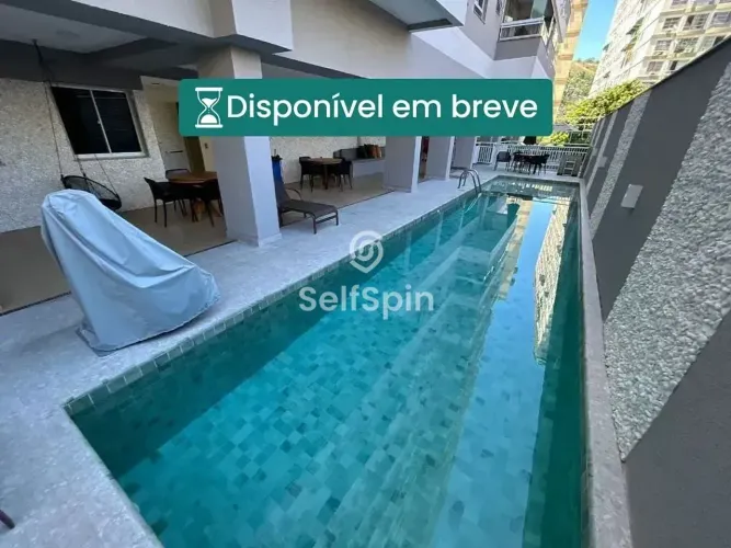 Apartamento totalmente mobiliado para locação, Santa Rosa, Niterói, RJ
