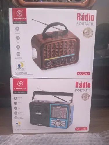 Radio am fm entrada de pen-drives