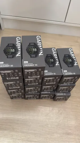 Garmin FR 165 Preto  basic. NOVO - LACRADO - 12 meses de garantia
