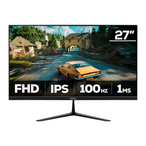 Monitor Gamer Mancer Horizon Z2S, 27 Pol, IPS, FHD, 1ms, 100Hz, HDMI/VGA, Novo, Lacrado
