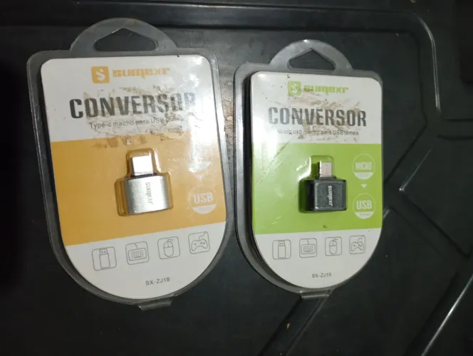Conversor Fêmea Novo na embalagem 