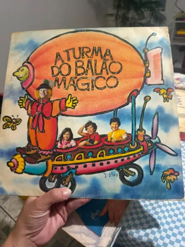 Lote 4 LPs Vinil A Turma do Balão Mágico (1982 a 1985) - Clássicos Anos 80