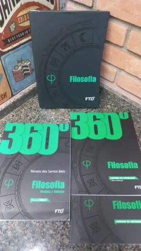 Livro 360 Filosofia Box Completo FTD