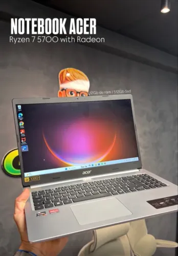 Notebook novo sem detalhe