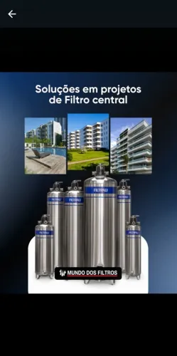 Filtros central condomínio, residencial,porço artesiano...