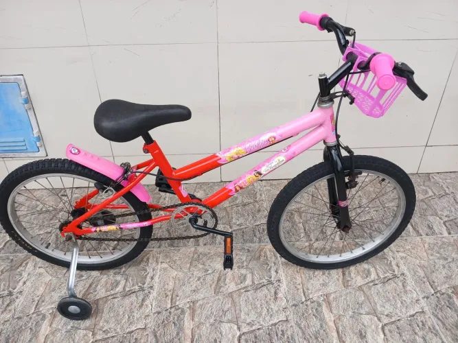 Bicicleta Aro 20 Infantil Femenina 