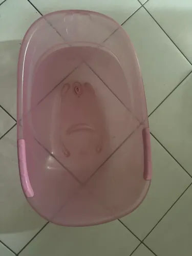 Banheira adoleta rosa 34l