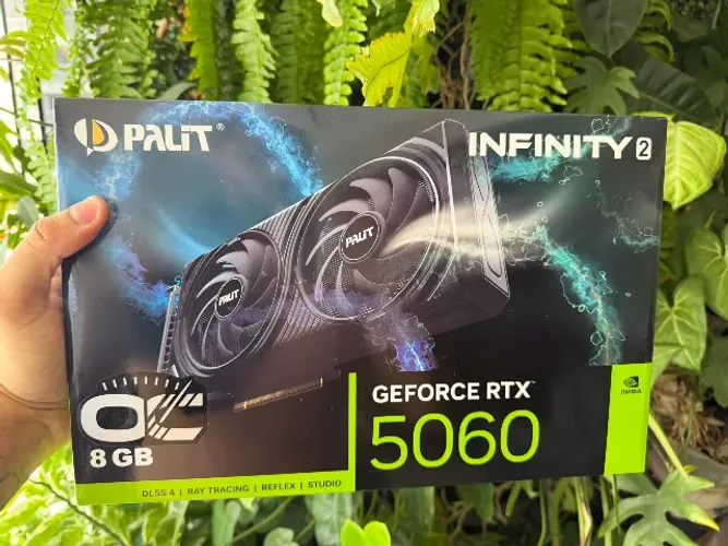 RTX 5060 8GB Palit (nova, lacrada) | Envio OLX Pay