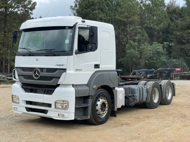 MB AXOR 2544 6X2 ANO 2019 - COM 531 MIL KM - TETO BAIXO + CABINE LEITO