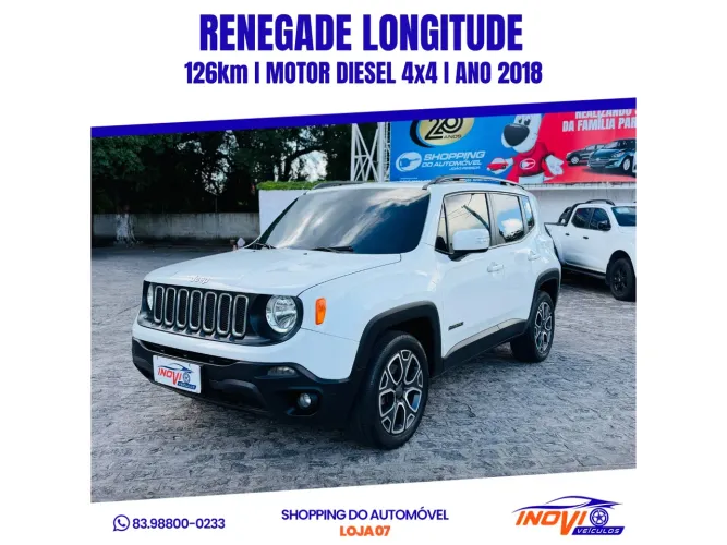 Jeep Renegade Longitude 1.8 4X2 Flex 16V Aut. 2018