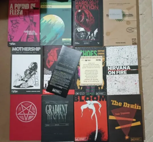 coleçao mothership rpg