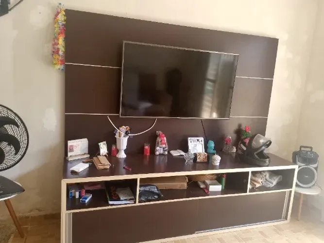 Rack, mais painel para tv de 75 polegadas
