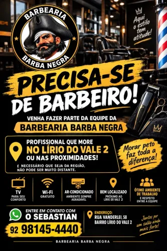 Contratação de Barbeiro Profissional