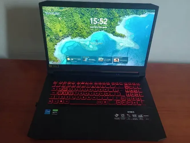 Notebook Acer Nitro 5 AN517-54-59KR i5 11ª Gen 16GB RAM GTX 1650 SSD 512GB Tela 17.3