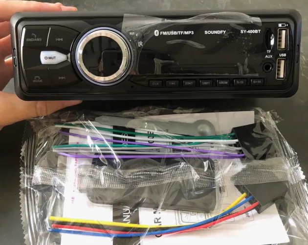 Som Automotivo Bluetooth, USB, Rádio, Pendrive, Carregador Celular,  Com Controle 