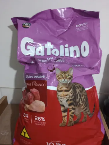 Ração gato adulto não castrado 10kg