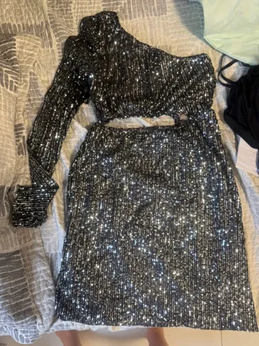 Vestido de paetê