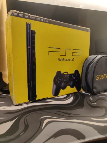 PS2 Desbloqueado Matrix+ Caixa Original | Funcionando