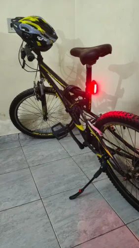 Bicicleta Caloy aro 26 21v + Acessórios 