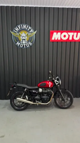 TRIUMPH STREET TWIN 900 2017/2017 COM APENAS 11.571 KM RODADOS